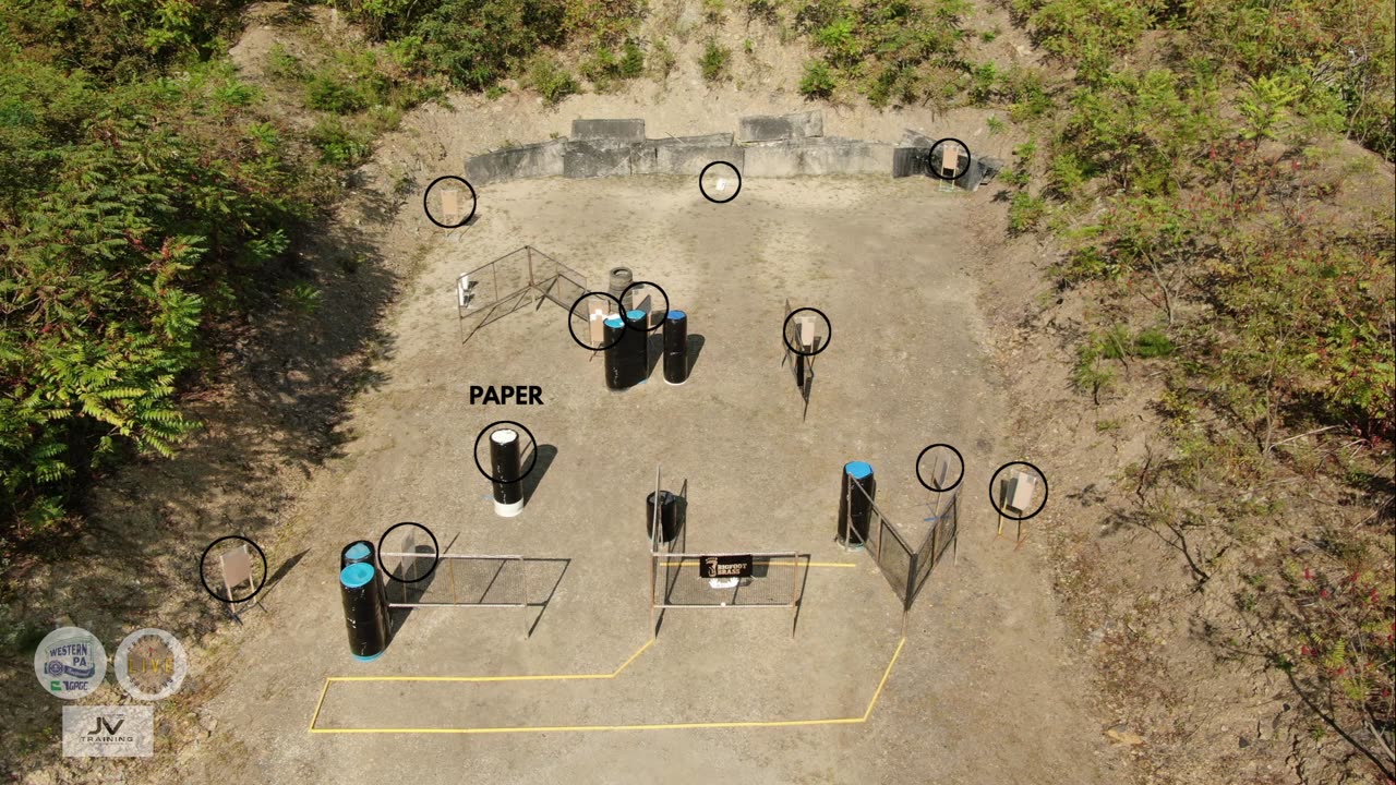 USPSA 2024 Western PA Section Championship - Stage 10 Virtual Walkthrough