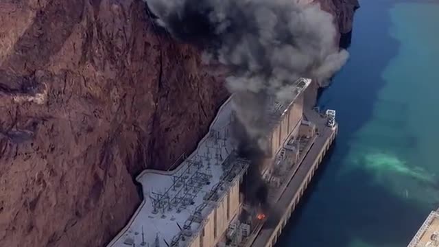 Hoover Dam Explosion with sound