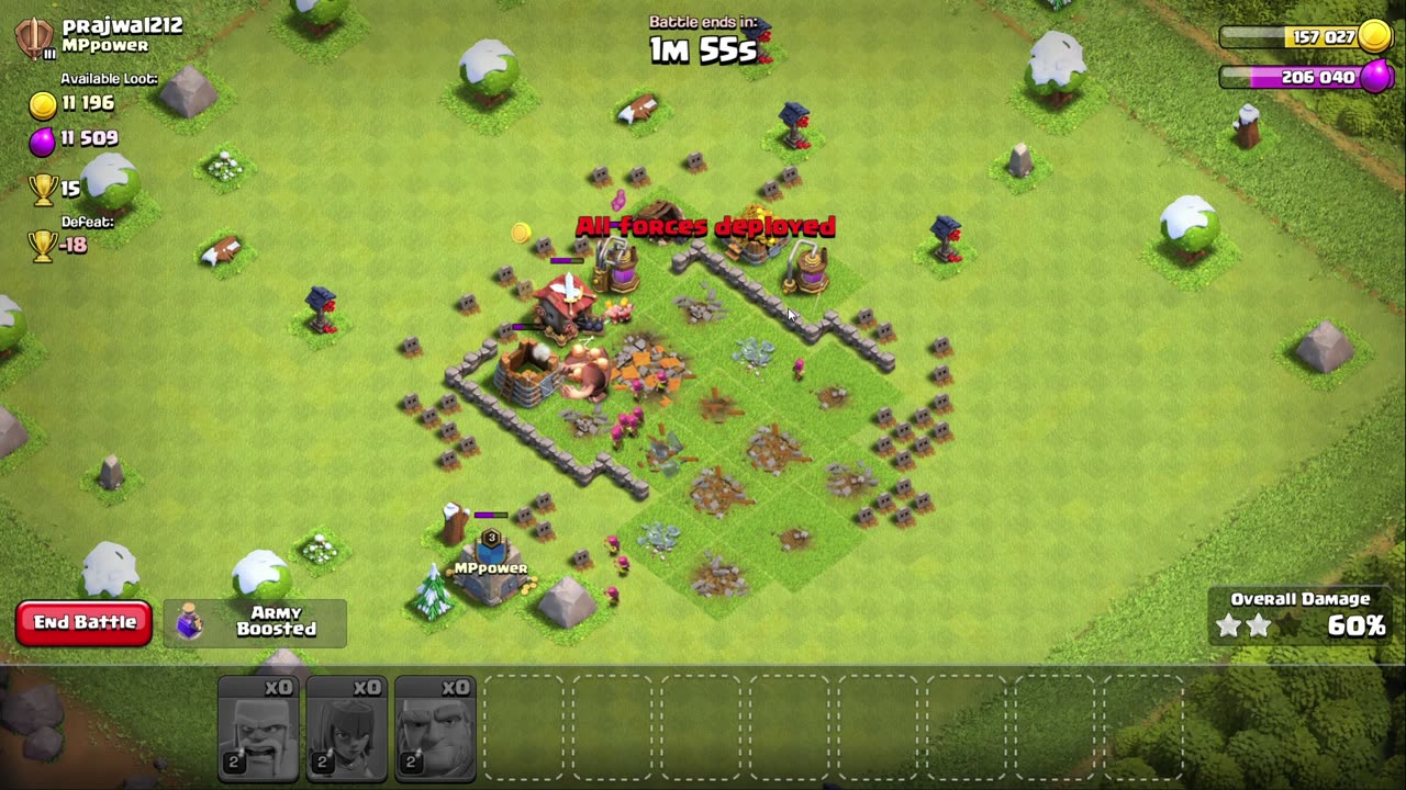 Day 13 of Clash of Clans. [#clashofclans, #coc, #day13]