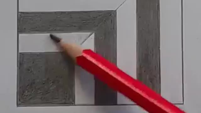 easiest way to draw a pyramide