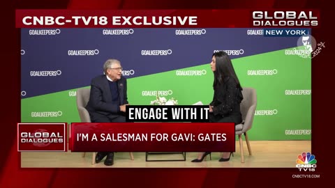 Bill Gates: I'm a salesman for Gavi (the Vaccine Alliance).