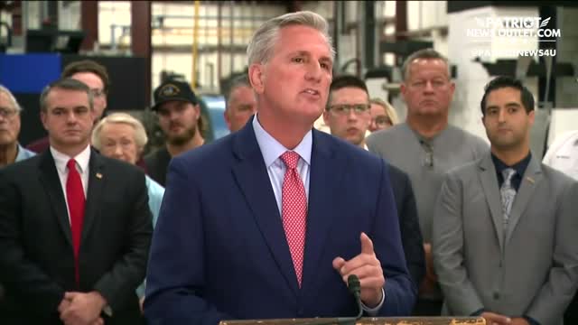 Leader McCarthy gives Prebuttal to Biden's "Blood of the Nation" Speech