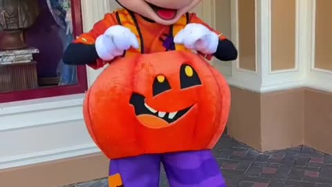 Pumpkin Mickey!