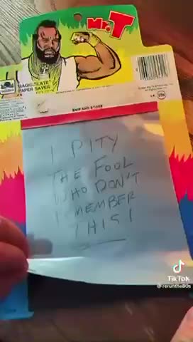 If you miss any of these, you know what generation you belong to...hehe