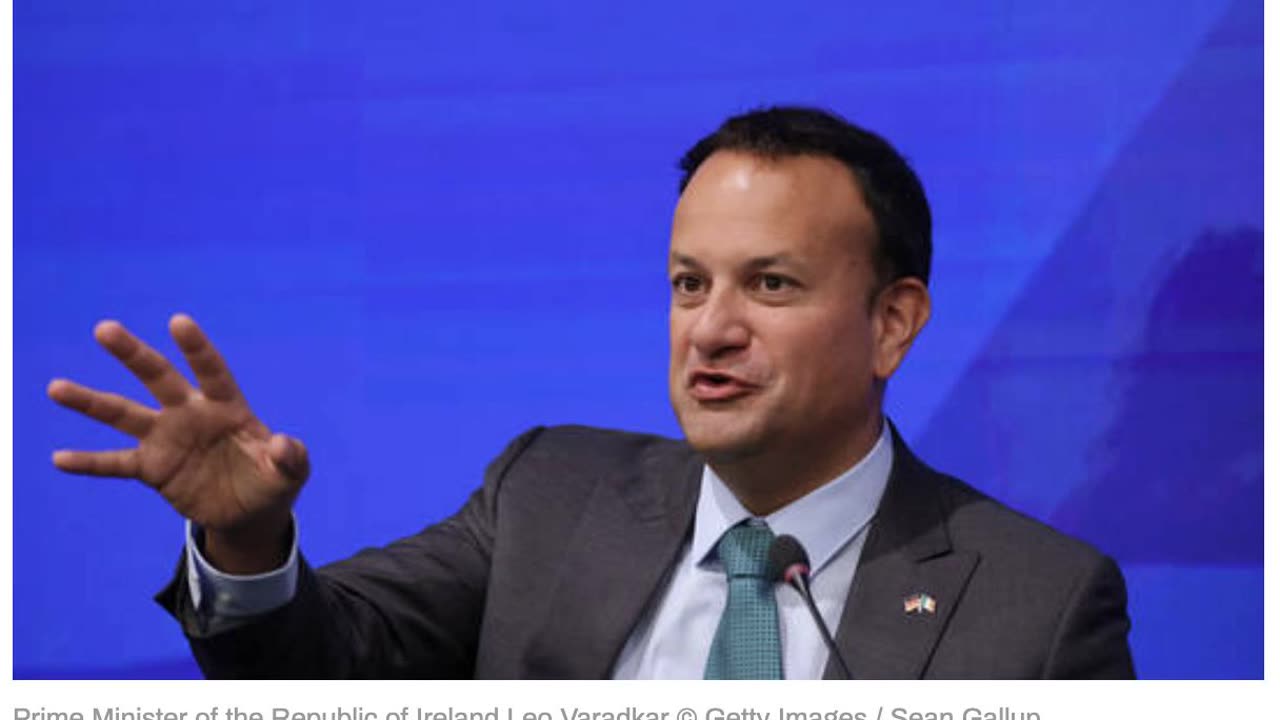 Irish PM says island on path to reunification