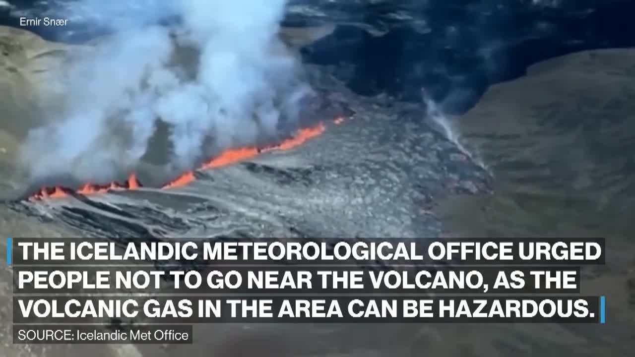 Volcano erupts near Iceland’s capital after series of earthquakes