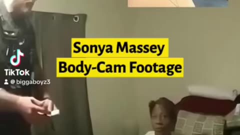 Officials release video of officer fatally shooting Sonya Massey in her home after she called 911