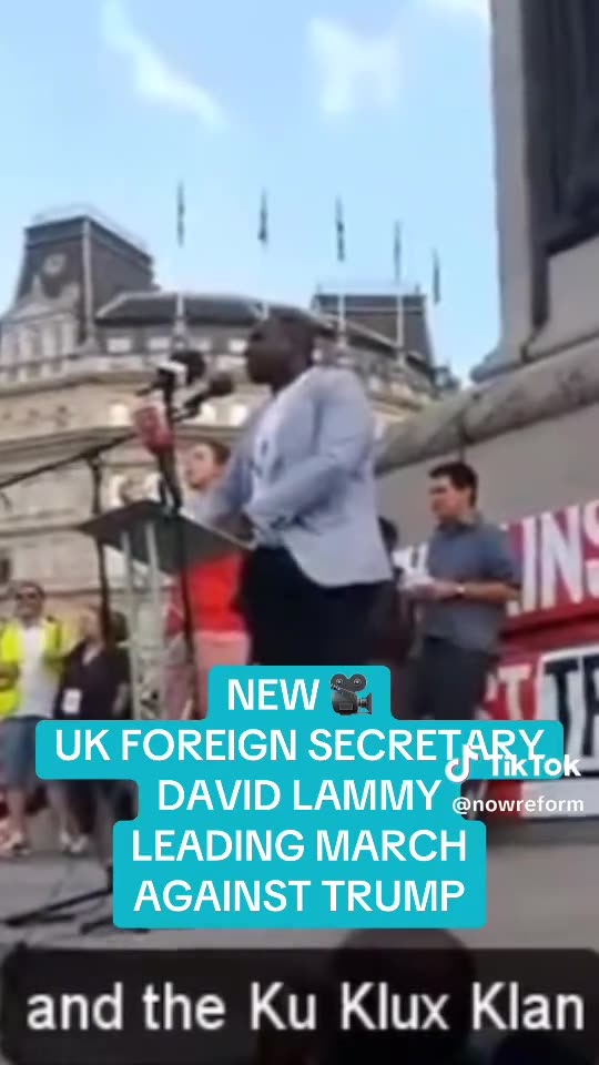 Globalist Commie David Lammy - He Made His Bed