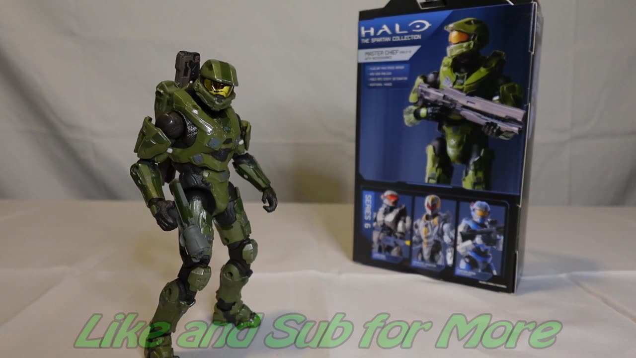 ASMR Unboxing: Halo 4 Master Chief Figure (Series 6)
