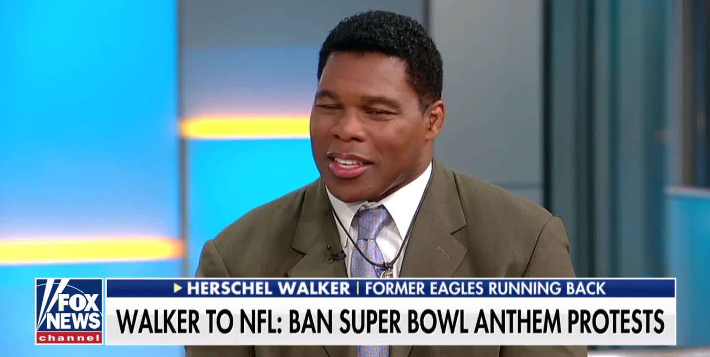 Herschel Walker: Players Received 'Hush Money' From NFL to Stand for Anthem