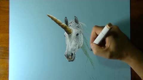 Draw The Sharp Horns Of A Unicorn