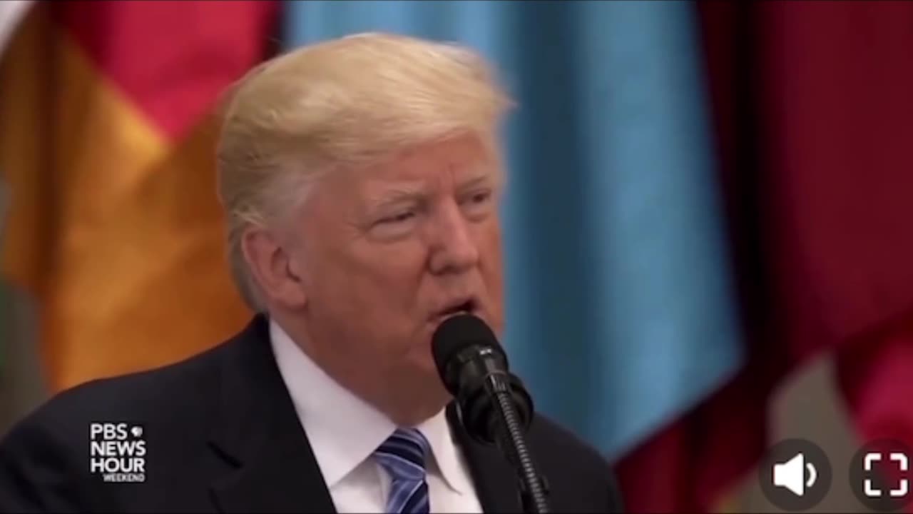 Trump Addresses the Ongoing Violence