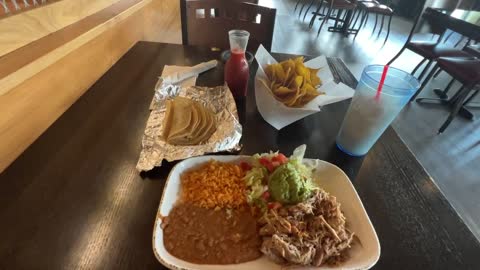 MEAL OF THE DAY AT EL SALTO HAMMON INDIANA USA