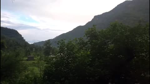 Beautiful River and Mountains