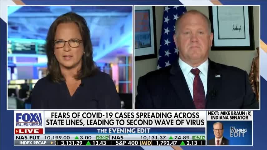 Tom Homan: Border wall will protect Americans from coronavirus