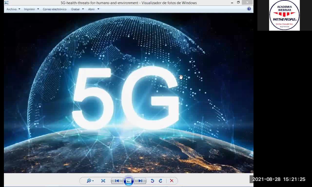 CONFERENCIA ACTIVACION 5G - ACADEMIA WE THE PEOPLE