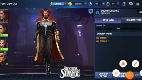 Marvel Future Fights Doctor Strange New Uniform