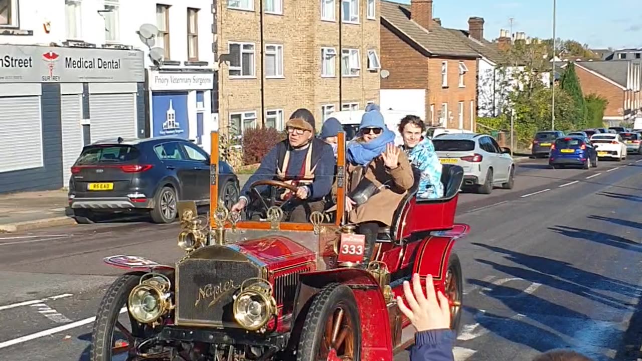 London to Brighton Veteran Car Run 05.11.2023. Vid067 #veterancarrun