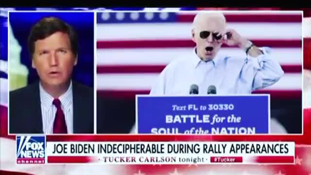 Tucker Carlsen SAVAGE Joe Biden moment