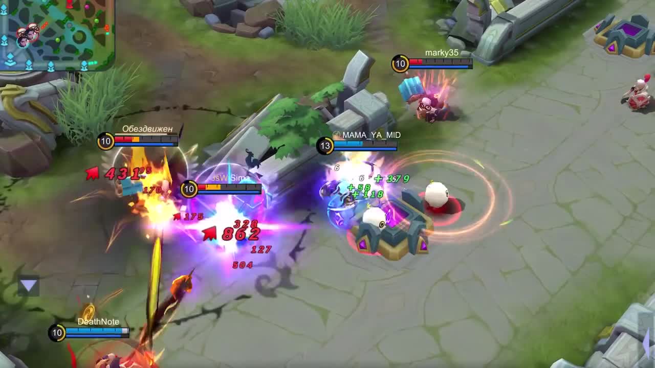 Mirror Mode ● WTF Mobile Legends ● Funny Moments ● 001