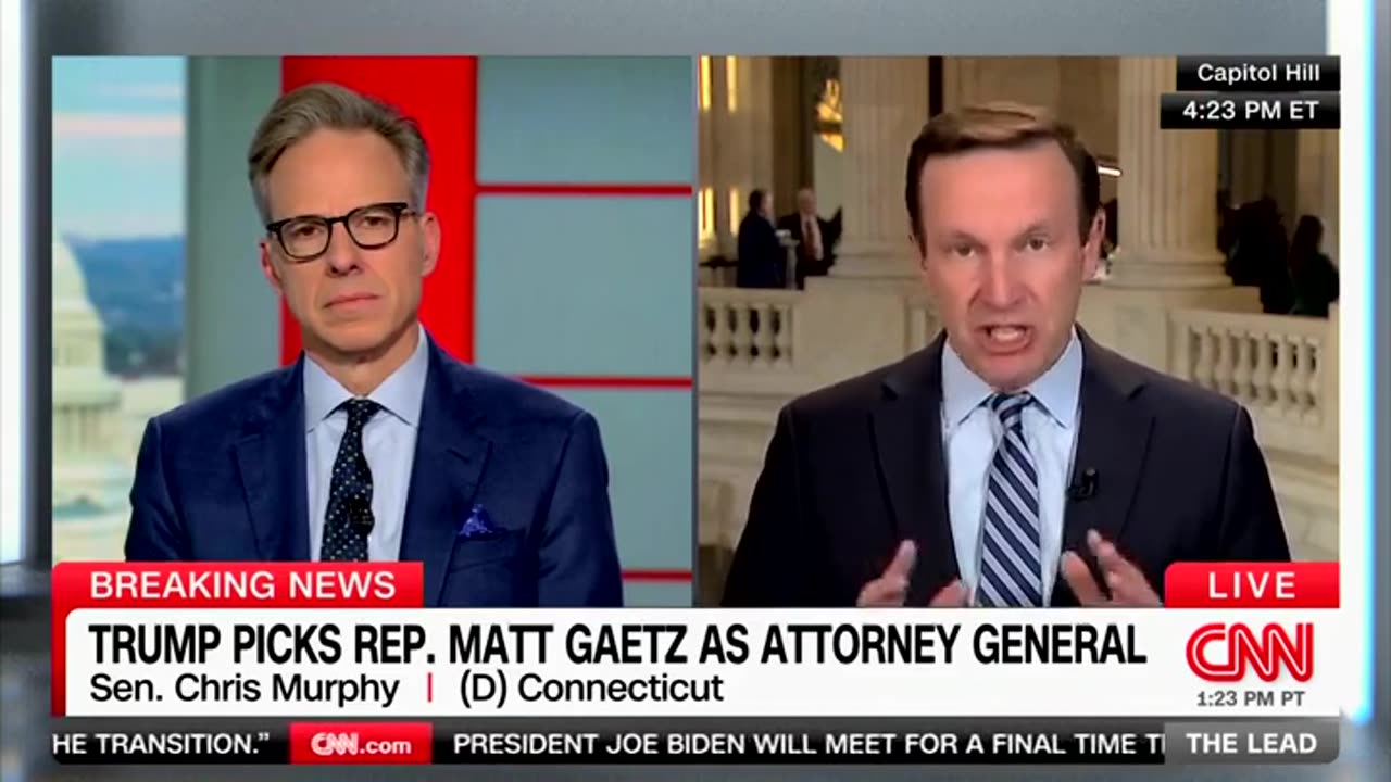 Dem Sen Claims Gaetz Will Make DOJ 'Arm Of The White House'