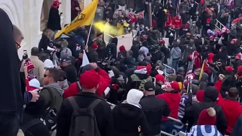 Crowd Gathers to Protest in DC