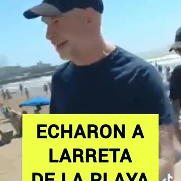 Larreta Rodriguez Intendente Ciudad de Buenos Aires Arg lo echaron de la playa Corrupto Agenda 2030
