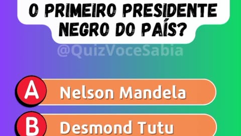 Quiz sobre conhecimentos gerais (parte 9