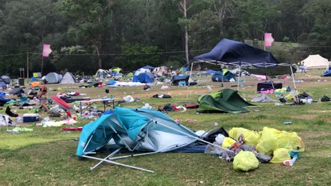 Paradise Festival Rubbish