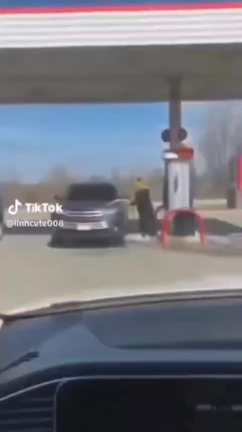 Car wash with gasoline 🤡