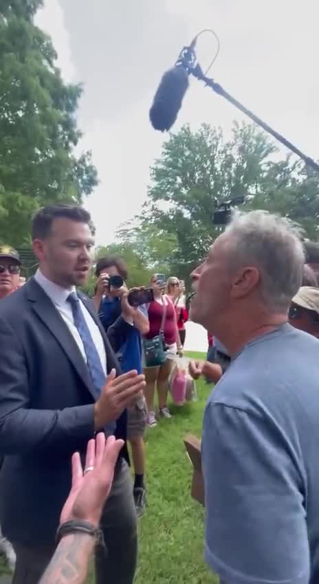 John Stewart going after Posobiec.