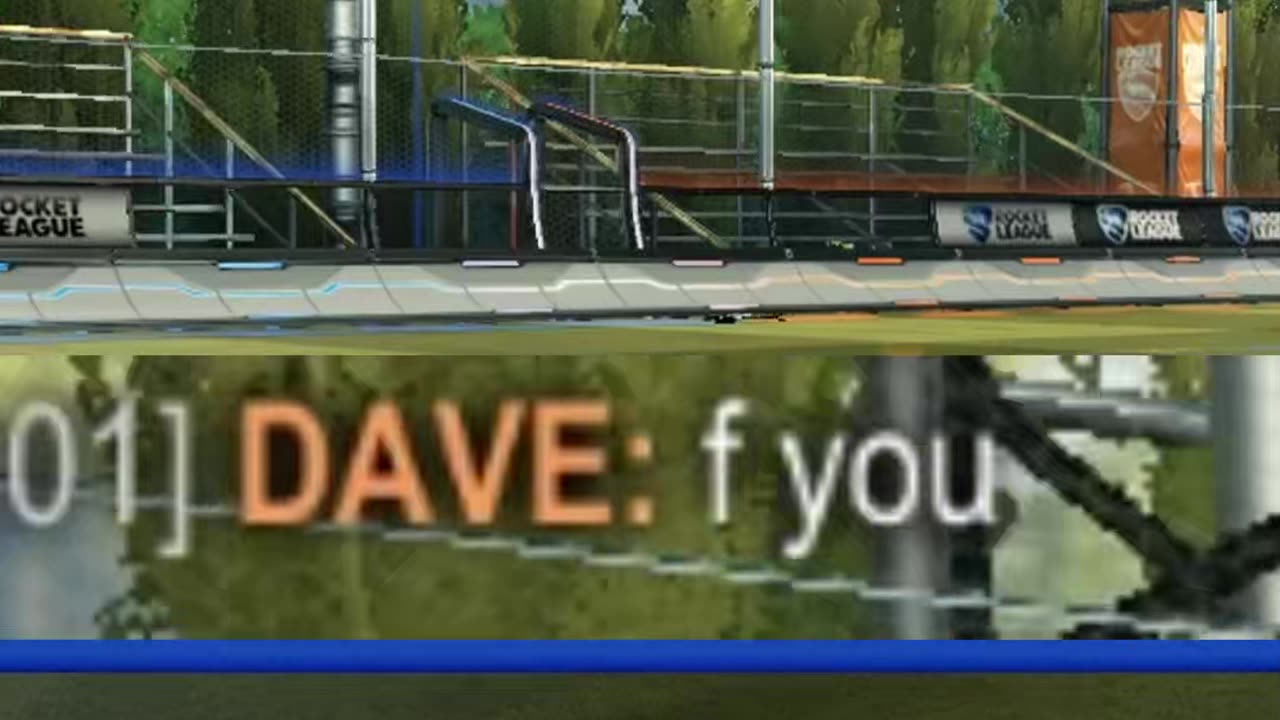When you demo Dave from despicable me in rocket league..