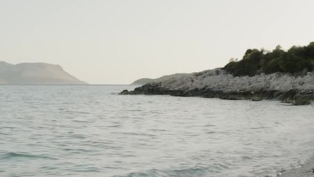 Waves Rushing To The Shore