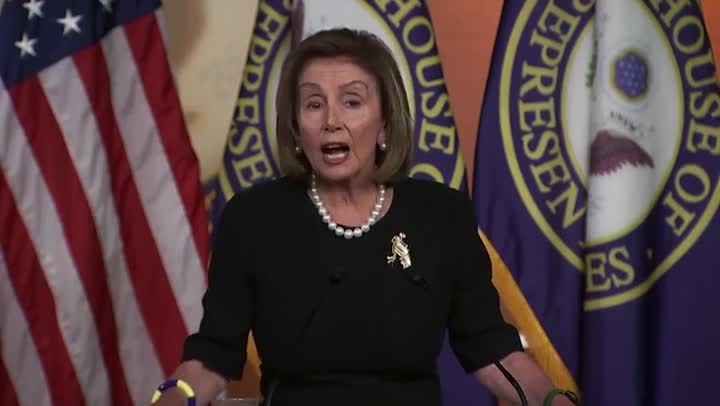 SAY HIS NAME: Crazy Nancy Treats Trump Like Voldemort