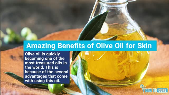 Benefits of olive oil for skin