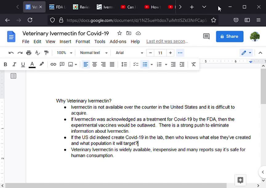 Preventing & Treating Covid-19 with Veterinary Ivermectin