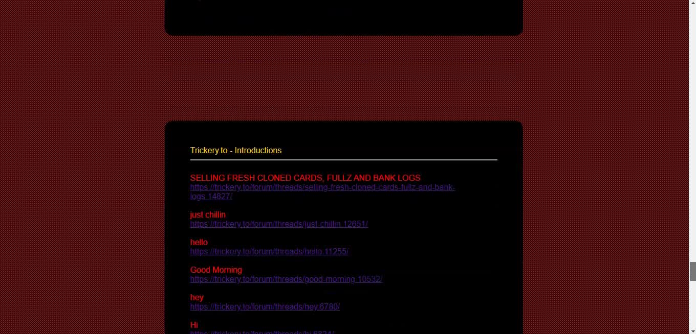 Forum Introductions Method V1