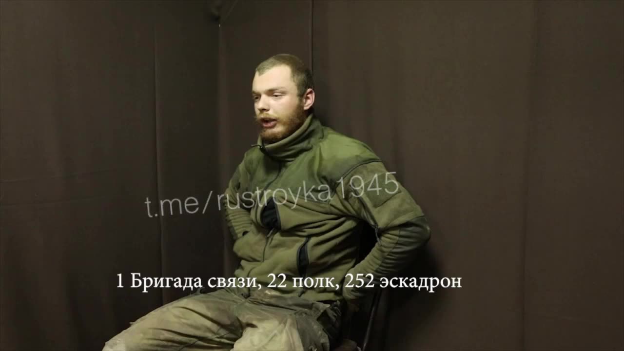 Russians Captured a British Mercenary in Kursk Region