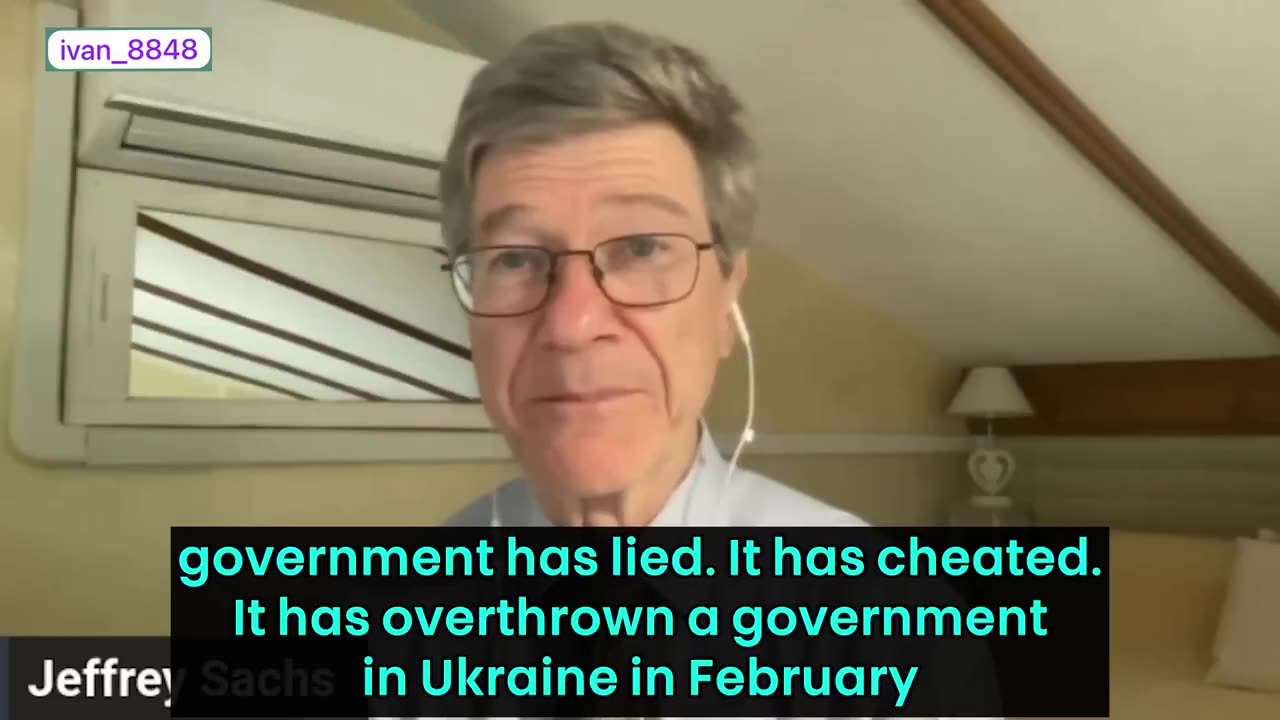 American Economist Jeffrey Sachs Reveals Shocking TRUTH About Ukraine