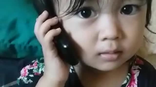 Adik call ayah long...😘​😘​