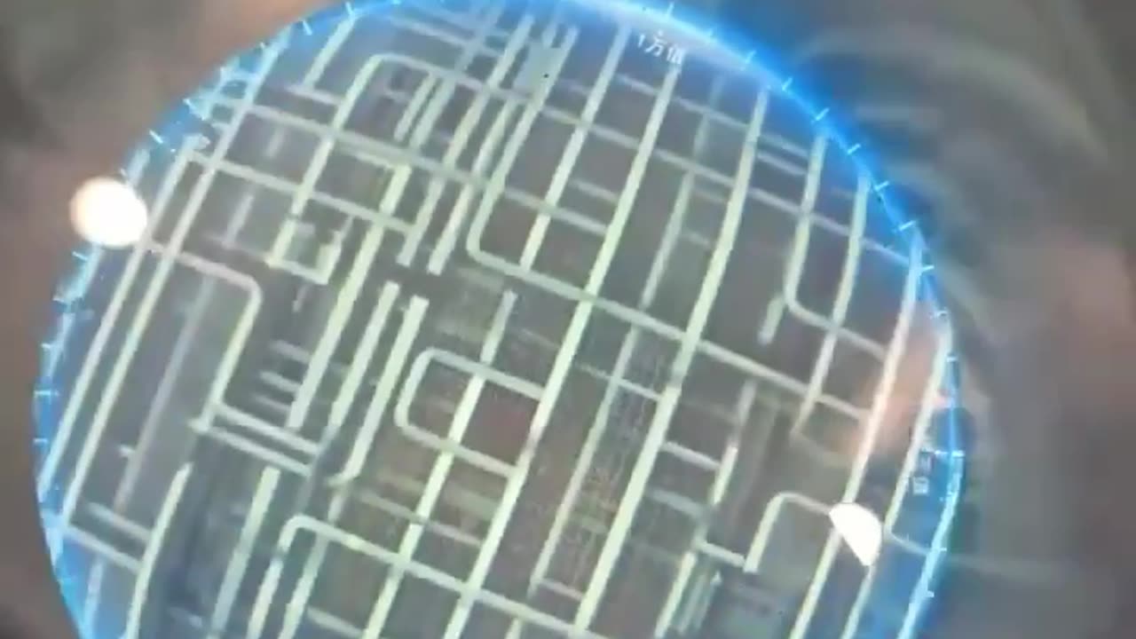 The iPhone's nanotechnology chip under a microscope - the size of its insides will surprise you.