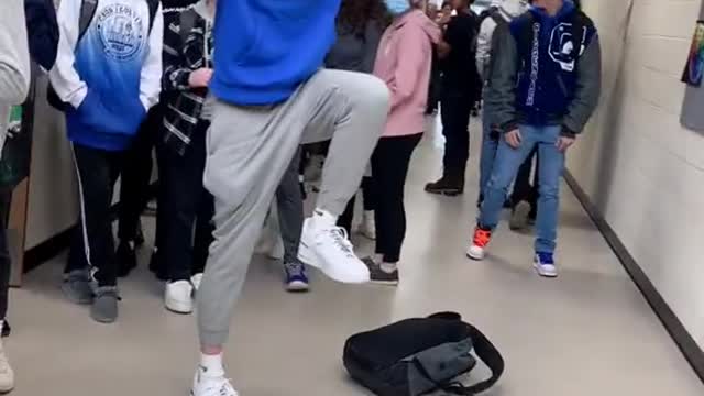 Crazy fight at school today #1