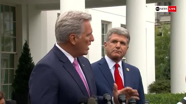 Kevin McCarthy rips Nancy Pelosi for storming out of WH meeting