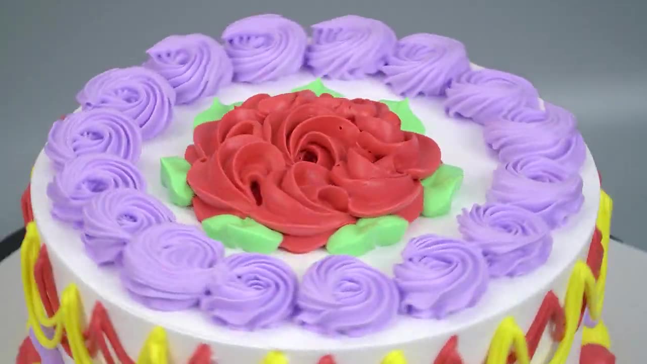 Stunning cake decorating technique like a pro | most satisfying chocolate ideas