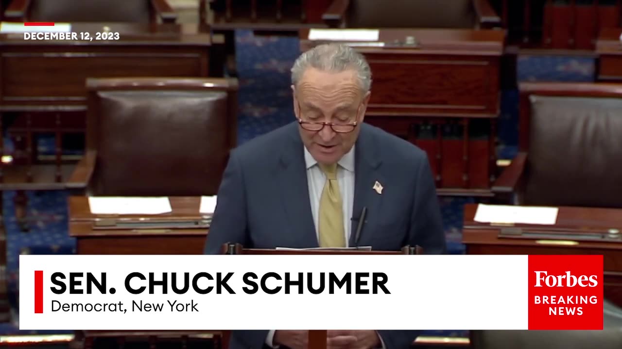 'Do Republicans Not Realize How Thrilled Putin Must Be-'- Schumer Slams GOP For Ukraine Aid Gridlock