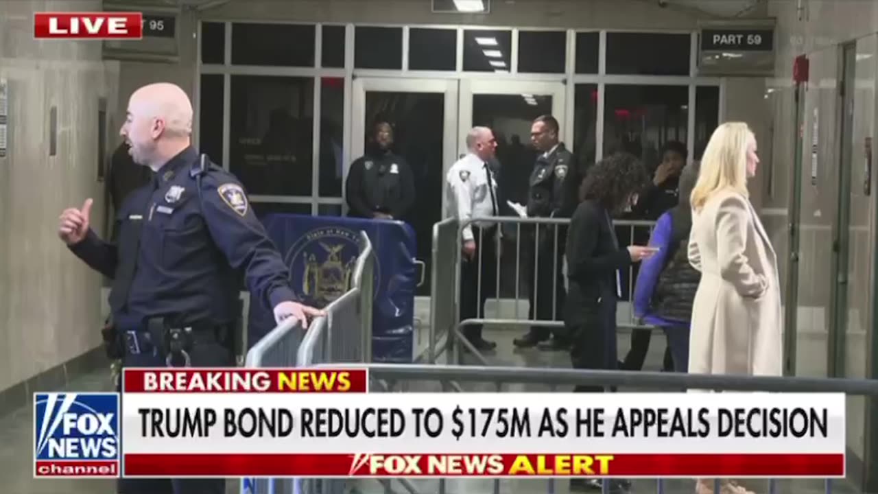 Trump bond reduced to $175M as he appeals decision