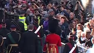 Heckler Arrested After Yelling At Prince Andrew During The Queen's Funeral Procession