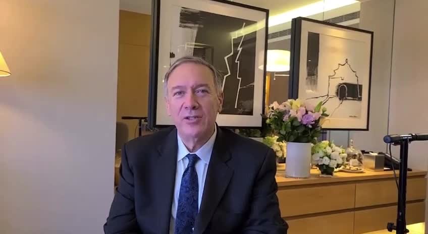 Mike Pompeo sends a message from Taiwan