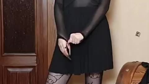 Try On short black Dresses