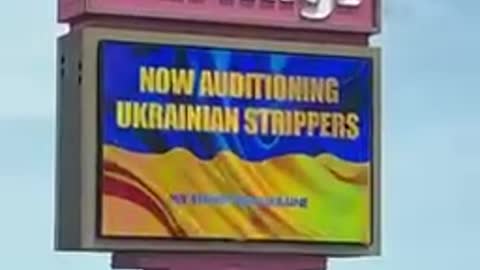 Las Vegas Stand With Ukraine (Offering audition for strippers)